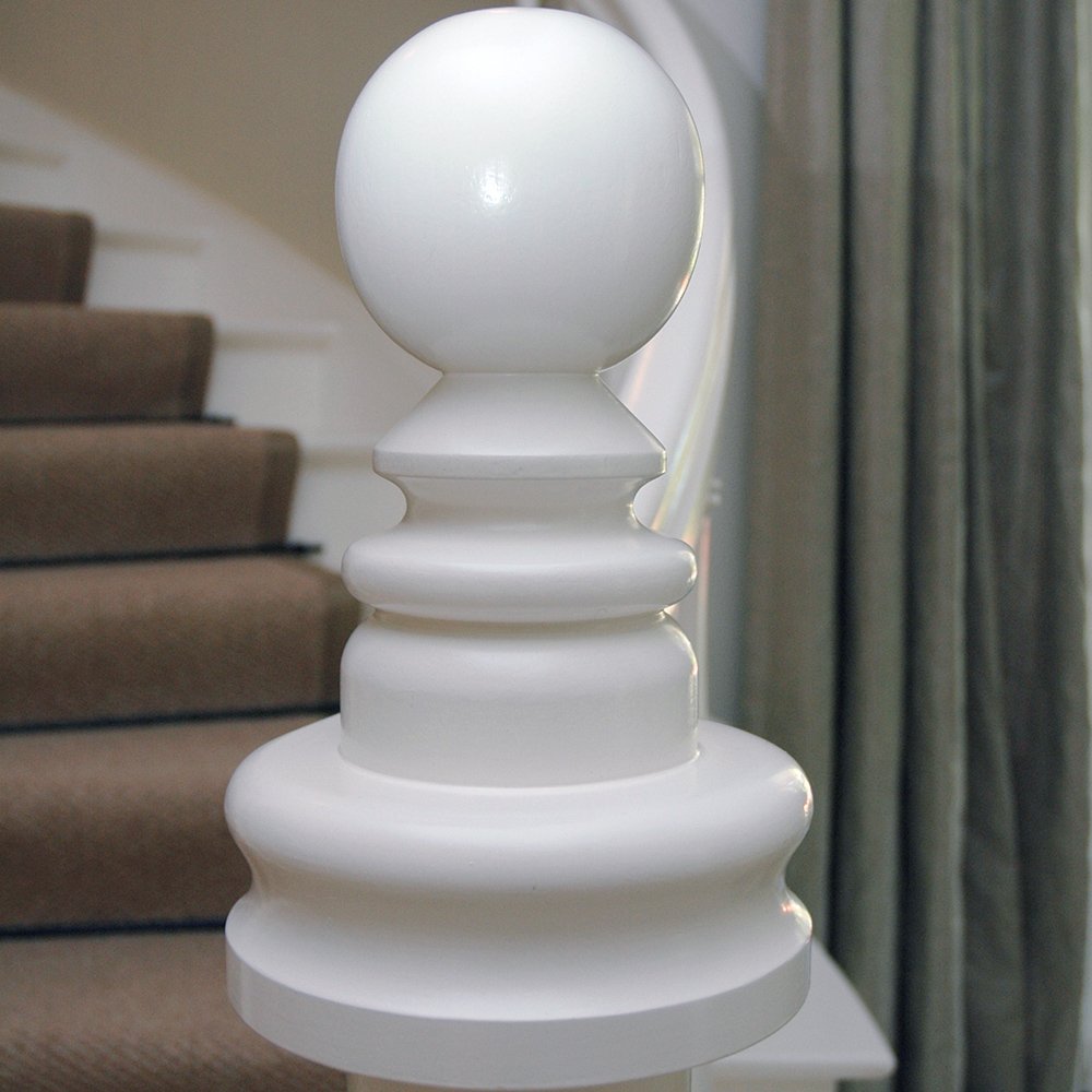 Hoofdbaluster ronde knop Hoofdbaluster ronde knop