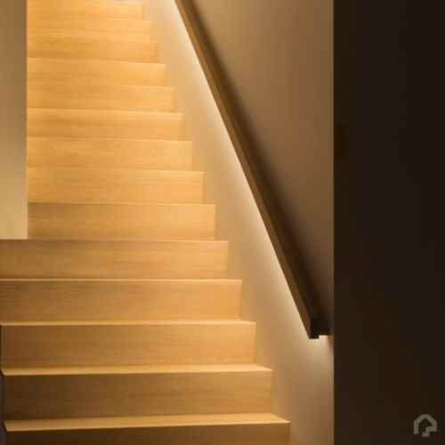 Trapleuning met LED verlichting Trapleuning met LED verlichting