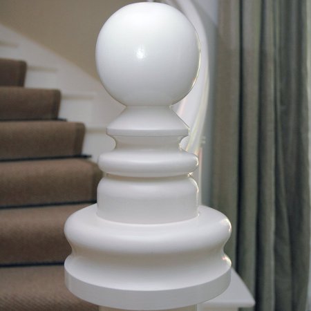 Hoofdbaluster ronde knop Hoofdbaluster ronde knop