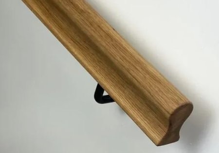 Sleutelgat houten leuning (rond) Sleutelgat houten leuning (rond)