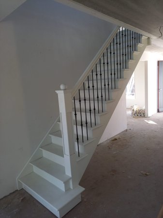 Vuren rechte steektrap Vuren rechte steektrap