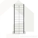 Steektrap met bloktrede Steektrap met bloktrede